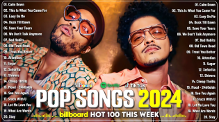 Thumbnail for Bruno Mars, Maroon 5, Rihanna, Justin Bieber, Selena Gomez, Adele, Sia 💖 Billboard Top 100 This Week | Top Billboard