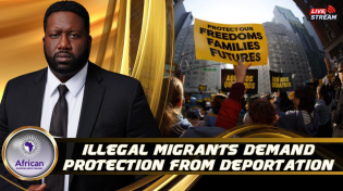 Thumbnail for Illegal Migrant Military-Aged Males Receive $3700, Migrants Demand Protection In LA From Democrats | African Diaspora News Channel