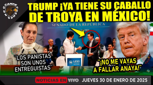 Thumbnail for TRUMP ¡YA PUSO SU CABALLO DE TROYA EN MÉXICO! ANAYA SERÁ COORDINADOR  ¡SHEINBAUM ADVIRTIÓ ESTO! | Campechaneando