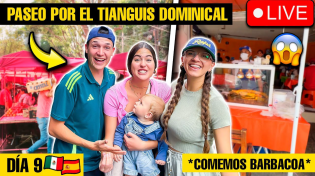 Thumbnail for PASEO por EL TIANGUIS DOMINICAL en CDMX *Comemos BARBACOA* 😱🇲🇽 en vivo #cygnus | Cygnus y Romantic Vlogs 