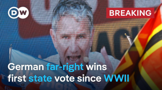 Thumbnail for Germany - Exit Polls suggest AFD is about to become the strongest political party in Eastern Germany, and could achieve a 