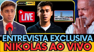 Thumbnail for 🚨  O QUE VAI ACONTECER AGORA? - LIVE COM NIKOLAS FERREIRA #nikolasferreira #política #bolsonaro | Crente News