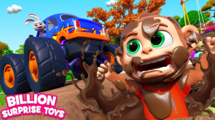 Thumbnail for Monster Truck Robbery Chaos at the Park - Kids Adventure Cartoons