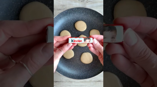 Thumbnail for Kinder stuffed mini pancakes | Fitwaffle Kitchen