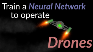 Thumbnail for Training a Neural Network to operate drones using Genetic Algorithm | Pezzza's Work