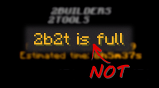 Thumbnail for 2b2t is NOT Full | SalC1