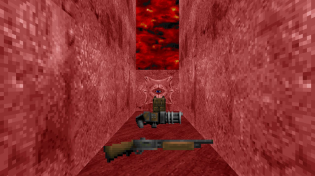 Thumbnail for Doom II - Nostalgia map26 (Sepulchural Slaughter) - UV-Max (fast monsters) | ryiron