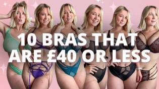 Thumbnail for 10 Fuller Bust Bras That Are £40 Or Less | Review & Try On - Haul | From Cheap To Luxury 💗 | Saterra St Jean