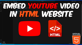 Thumbnail for How to Embed a YouTube Video in your HTML Website (Step By Step) | Tech Solutions