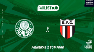 Thumbnail for PALMEIRAS X BOTAFOGO-SP - 20/02/2025 - PAULISTÃO - AO VIVO