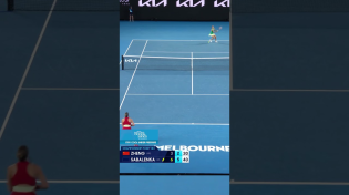 Thumbnail for Zheng SAVES championship point! 🥶 | Australian Open TV