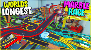 Thumbnail for The WORLDS Longest Marble RACE! - Marble World | Dapper