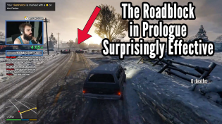 Thumbnail for Learning That The Prologue Roadblock Is Effective (GTA 5 No Damage Run) | DarkViperAU Clips