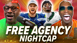 Thumbnail for FREE AGENCY FRENZY: Sam Darnold signs with Seahawks, Justin Fields to Jets & MORE!  | Nightcap