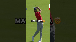 Thumbnail for MAX HOMA are you serious?! 👏 | PGA TOUR