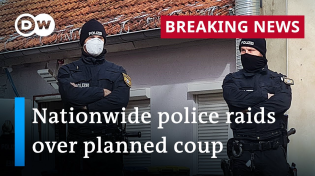 Thumbnail for 3000 police officers deployed in raids over plot to overthrow German government | DW News | DW News