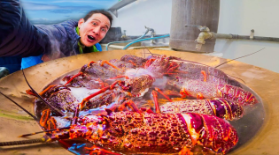 Thumbnail for New Zealand LOBSTER BOIL!! Crayfish + Foot-Long Fish and Chips in Kaikōura!! | Mark Wiens