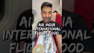 Thumbnail for Super Fun Delhi-Bangkok Air India Flight!! 🍽️✈️🍻 | DCT EATS