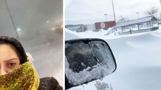 Thumbnail for Buffalo Blizzard Causes Siblings to Seek Shelter in Target | Inside Edition