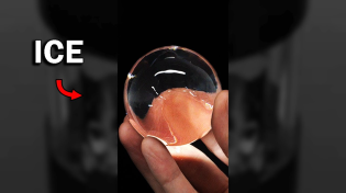 Thumbnail for Making a ball of perfectly clear ice | NileRed Shorts