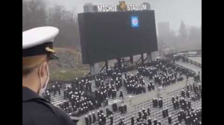 Thumbnail for DVD logo hitting corner in Michie Stadium | Derex