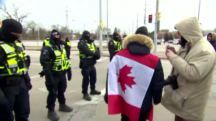 Thumbnail for Key U.S.-Canada bridge being cleared of protesters | Reuters